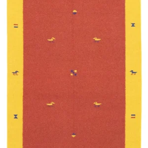 Kelim Teppich - Trendy 180 x 120 cm - orange