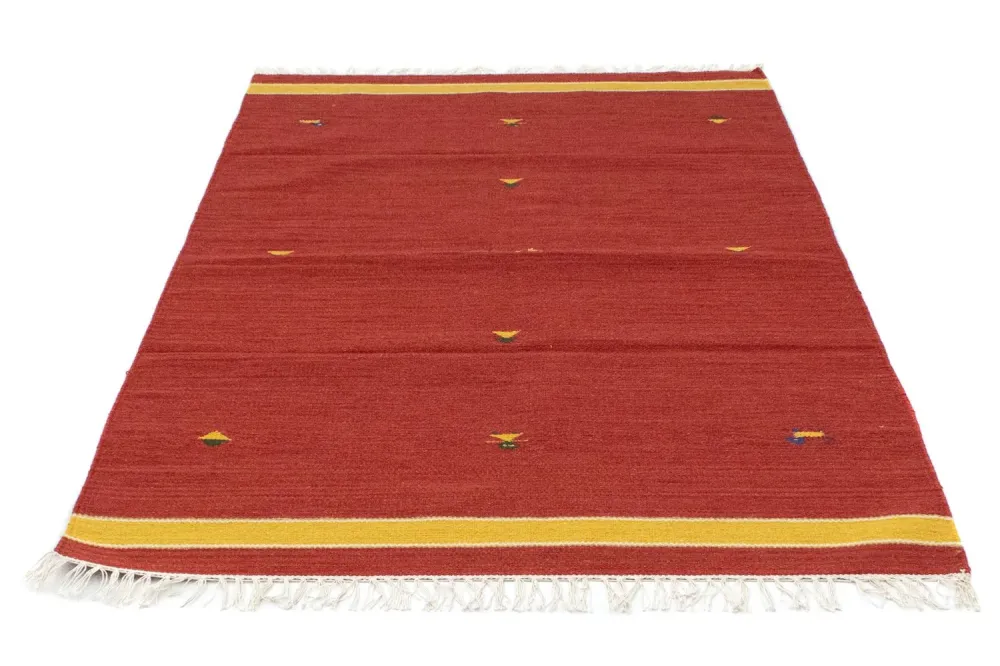 Kelim Teppich - Trendy 180 x 120 cm - rost