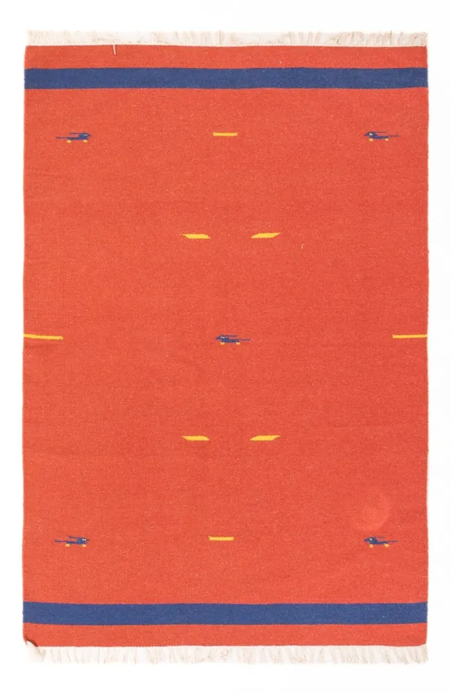 Kelim Teppich - Trendy - 180 x 120 cm - rost