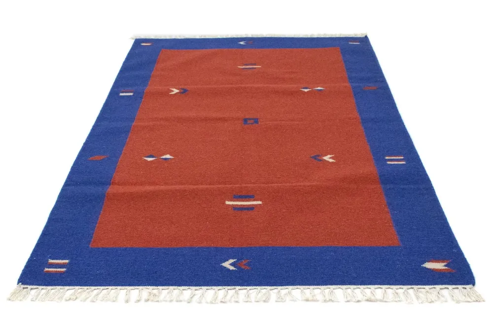 Kelim Teppich - Trendy 180 x 120 cm - rot