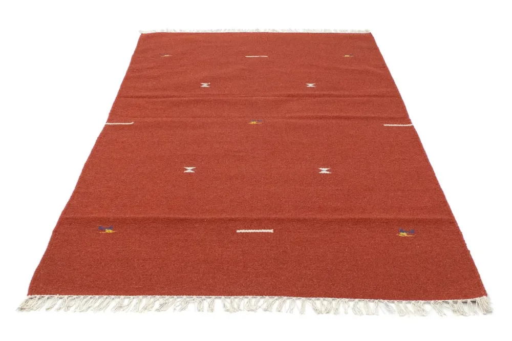 Kelim Teppich - Trendy 180 x 120 cm - rot
