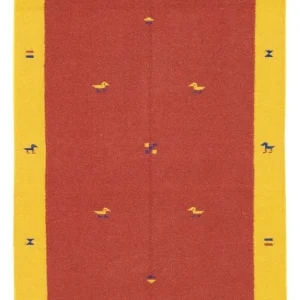 Kelim Teppich - Trendy 180 x 120 cm - rot