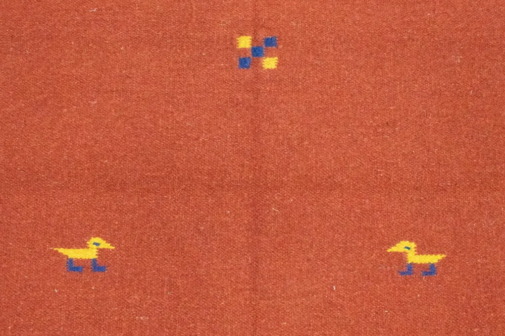 Kelim Teppich - Trendy 180 x 120 cm - rot