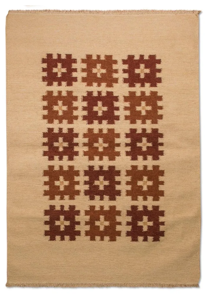 Kelim Teppich - Trendy 180 x 120 cm - rot