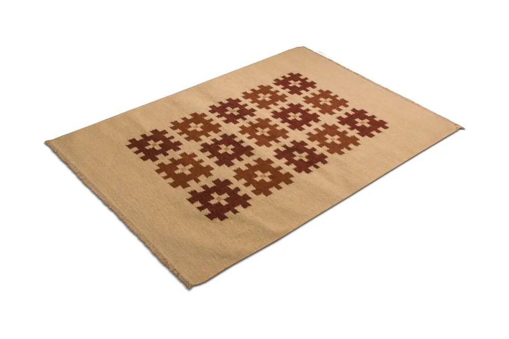 Kelim Teppich - Trendy 180 x 120 cm - rot