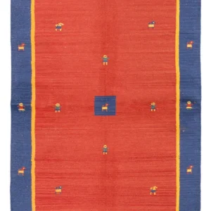 Kelim Teppich - Trendy - 200 x 140 cm - mehrfarbig