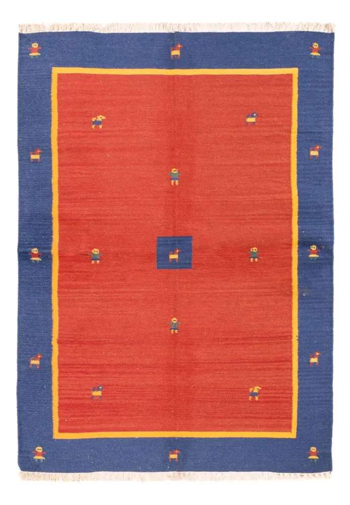 Kelim Teppich - Trendy - 200 x 140 cm - mehrfarbig