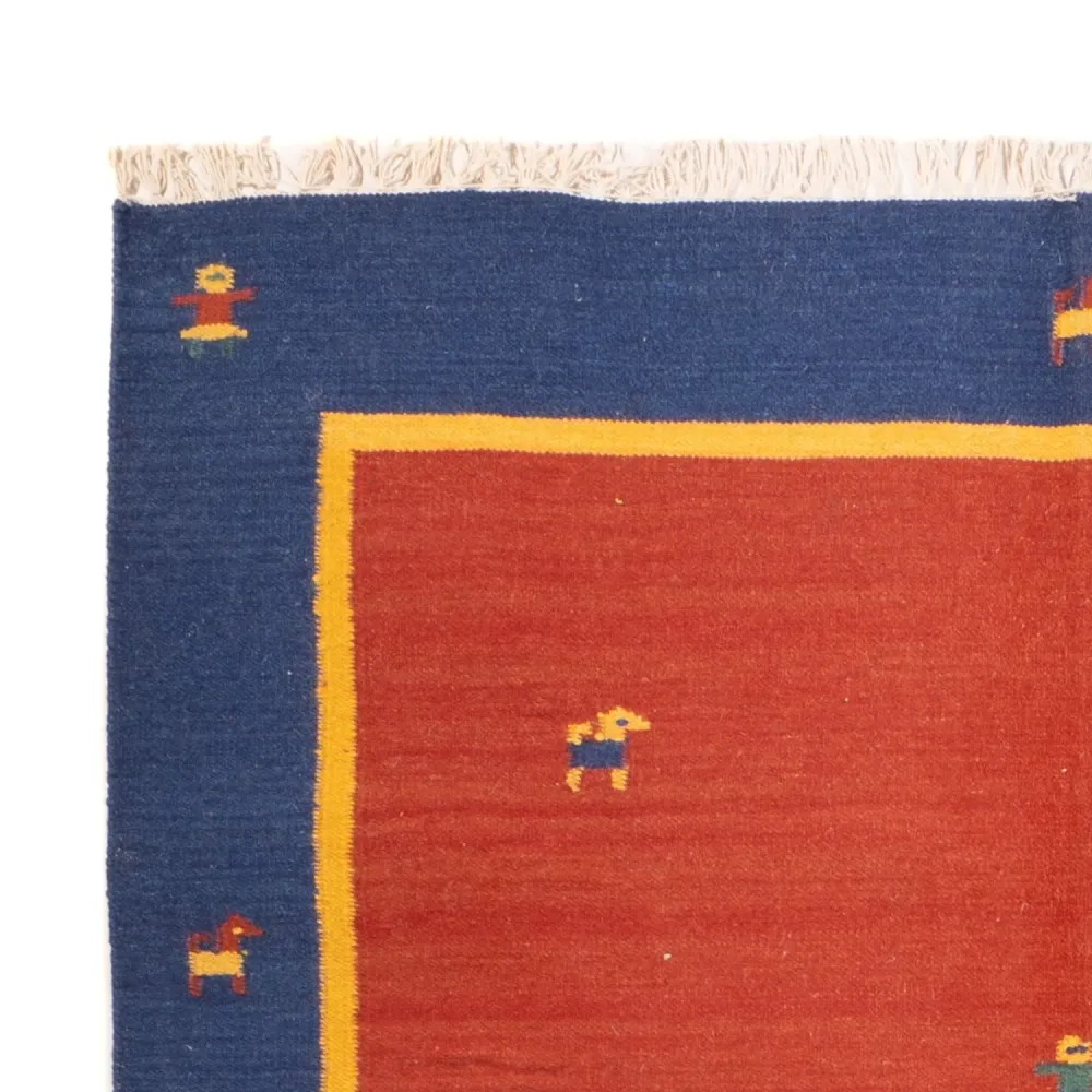 Kelim Teppich - Trendy - 200 x 140 cm - mehrfarbig