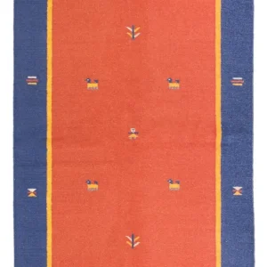 Kelim Teppich - Trendy - 200 x 140 cm - mehrfarbig