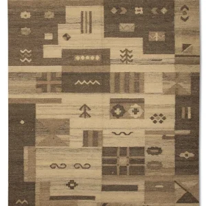 Kelim Teppich - Trendy 200 x 140 cm - natur