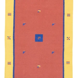 Kelim Teppich - Trendy 200 x 140 cm - rot