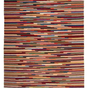 Kelim Teppich - Trendy 202 x 147 cm - mehrfarbig