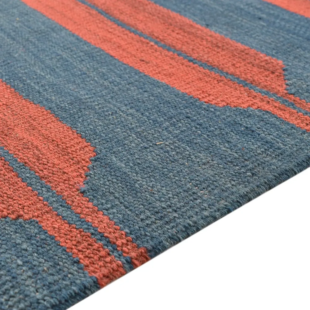 Kelim Teppich - Trendy - 204 x 159 cm - mehrfarbig