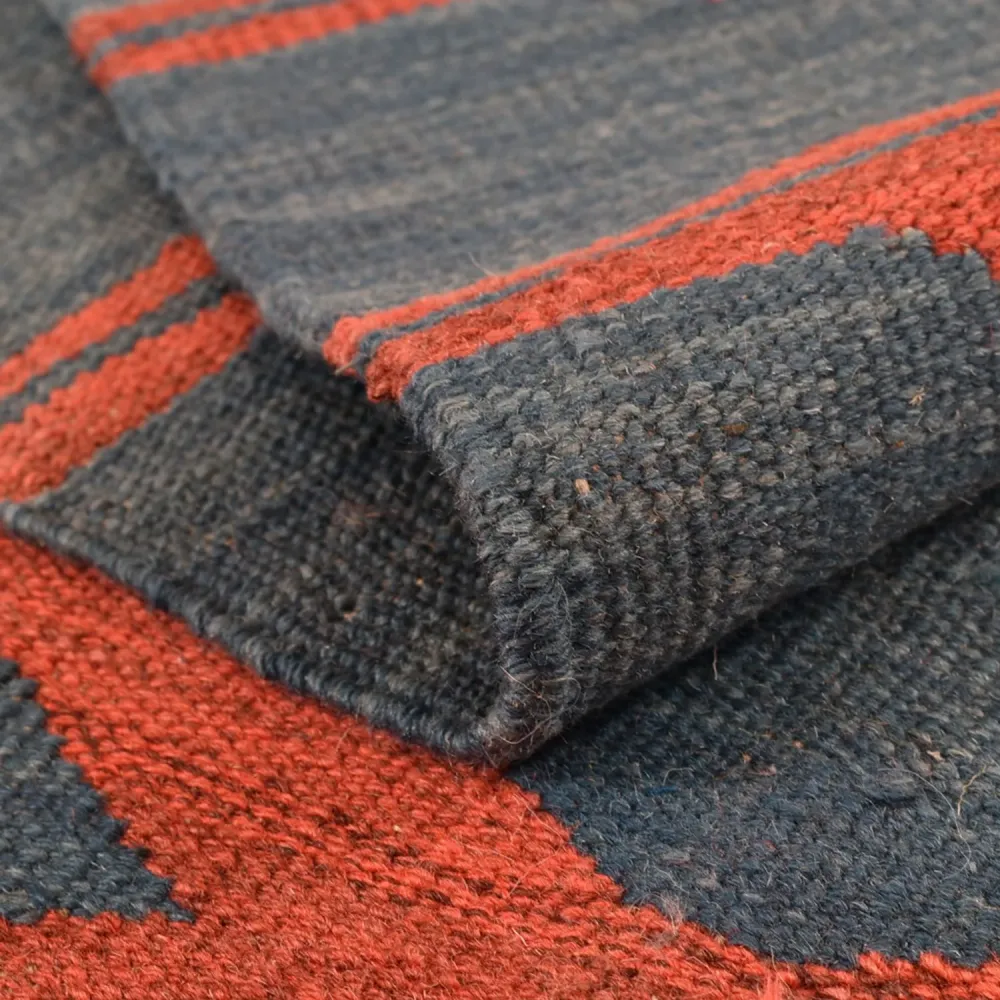 Kelim Teppich - Trendy - 204 x 159 cm - mehrfarbig