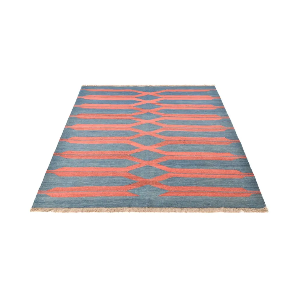 Kelim Teppich - Trendy - 204 x 159 cm - mehrfarbig
