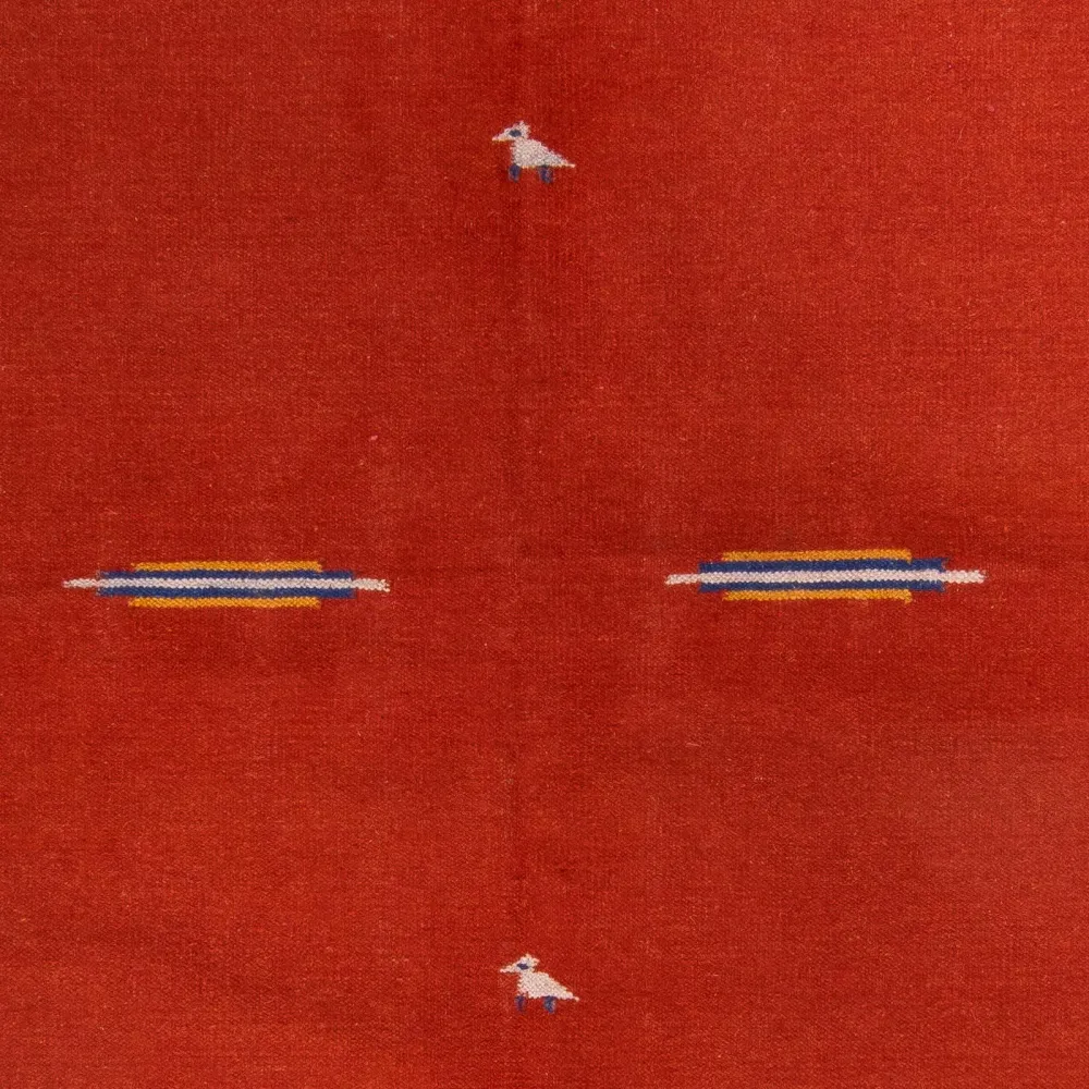 Kelim Teppich - Trendy 240 x 170 cm - dunkelrot