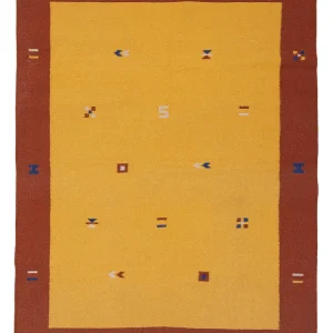 Kelim Teppich - Trendy - 240 x 170 cm - gold