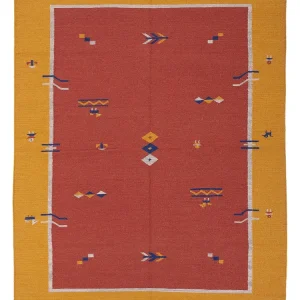 Kelim Teppich - Trendy - 240 x 170 cm - rost