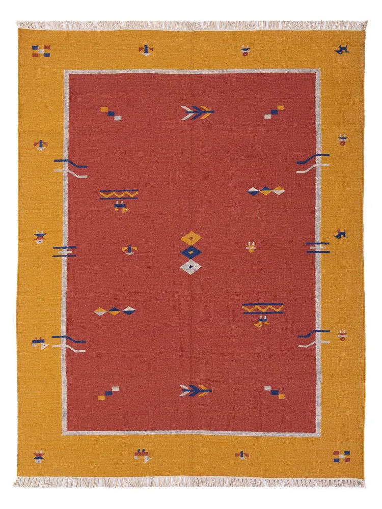 Kelim Teppich - Trendy - 240 x 170 cm - rost