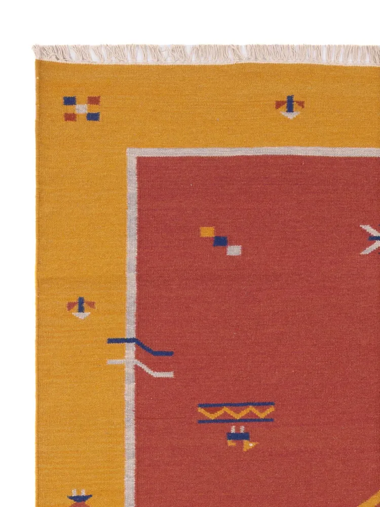 Kelim Teppich - Trendy - 240 x 170 cm - rost