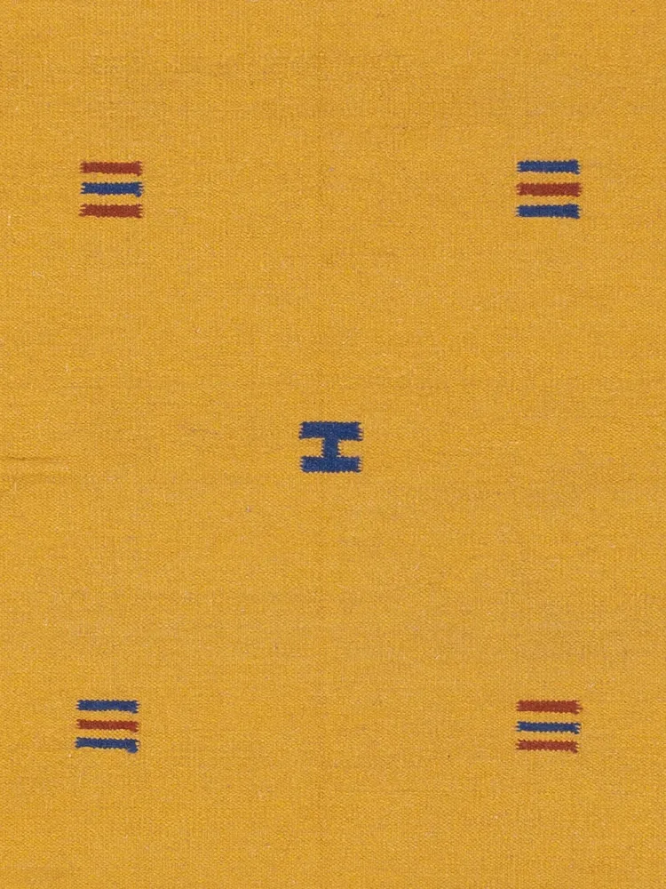 Kelim Teppich - Trendy - 240 x 170 cm - senfgelb