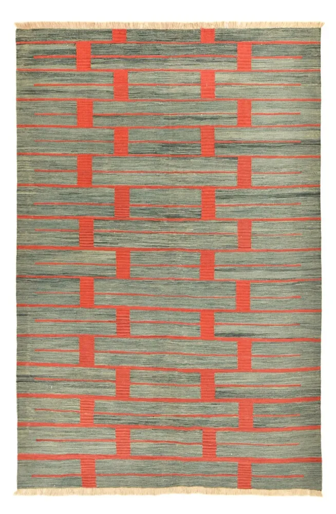 Kelim Teppich - Trendy - 291 x 193 cm - mehrfarbig