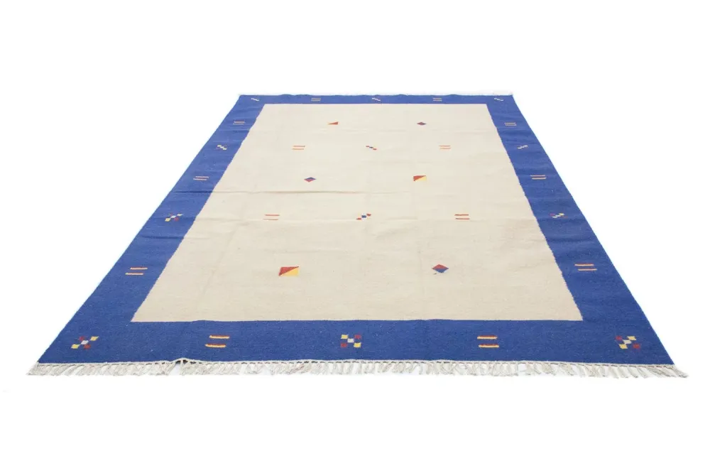 Kelim Teppich - Trendy 300 x 200 cm - beige