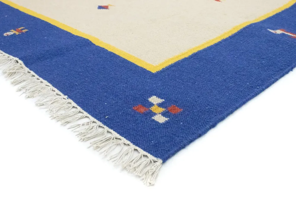 Kelim Teppich - Trendy 300 x 200 cm - beige