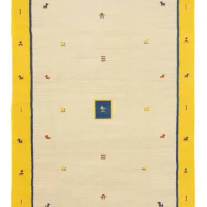 Kelim Teppich - Trendy 300 x 200 cm - beige
