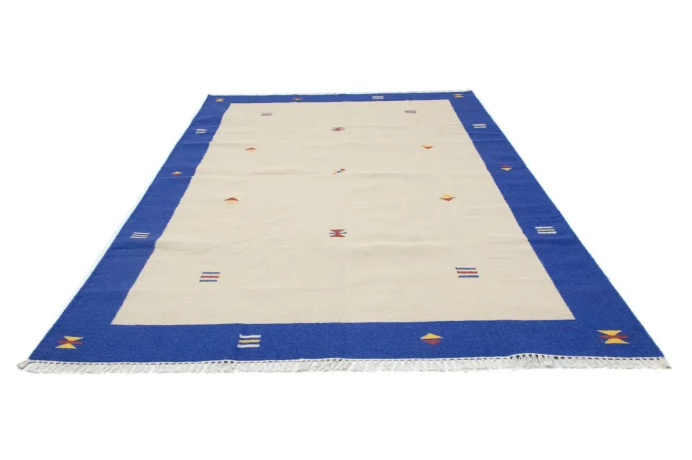 Kelim Teppich - Trendy 300 x 200 cm - beige