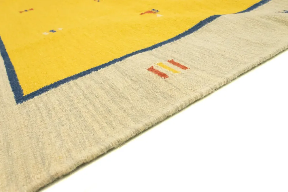 Kelim Teppich - Trendy 300 x 200 cm - gelb