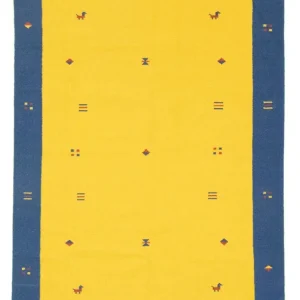Kelim Teppich - Trendy 300 x 200 cm - gelb