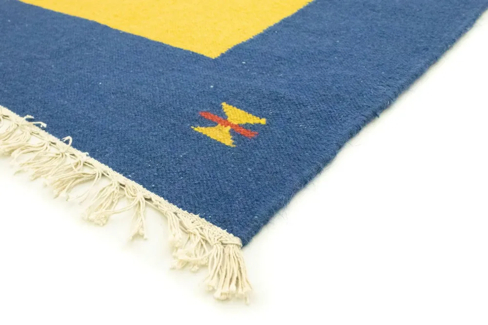 Kelim Teppich - Trendy 300 x 200 cm - gelb