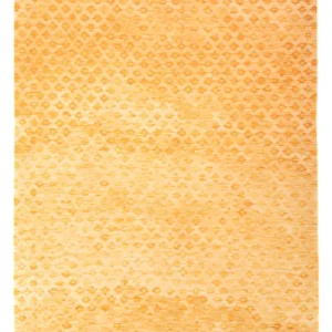 Kelim Teppich - Trendy - Vintage / Colored - 247 x 177 cm - senfgelb