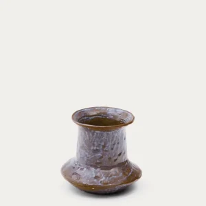 Keramikvase Olaris Braun, 16 cm