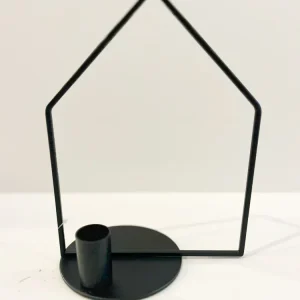 Kerzenhalter HOUSE, black