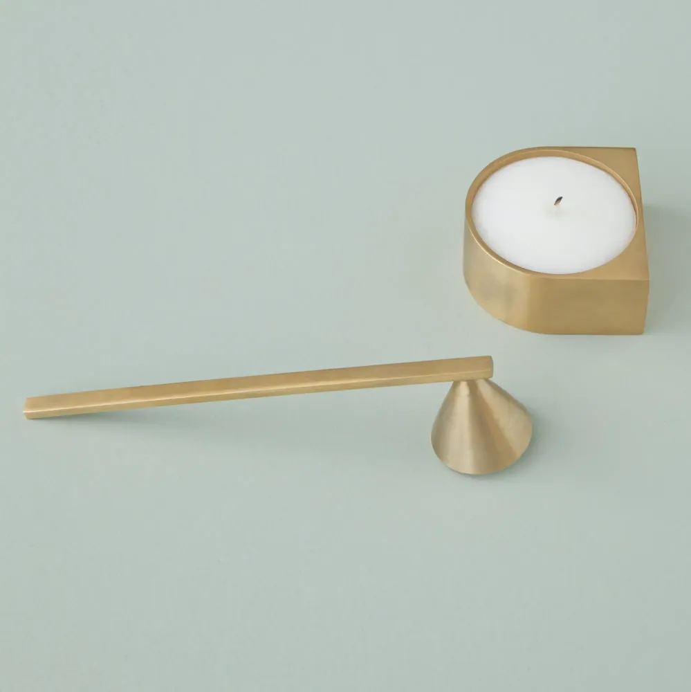 Kerzenlöscher Messing – ferm LIVING Löschhut