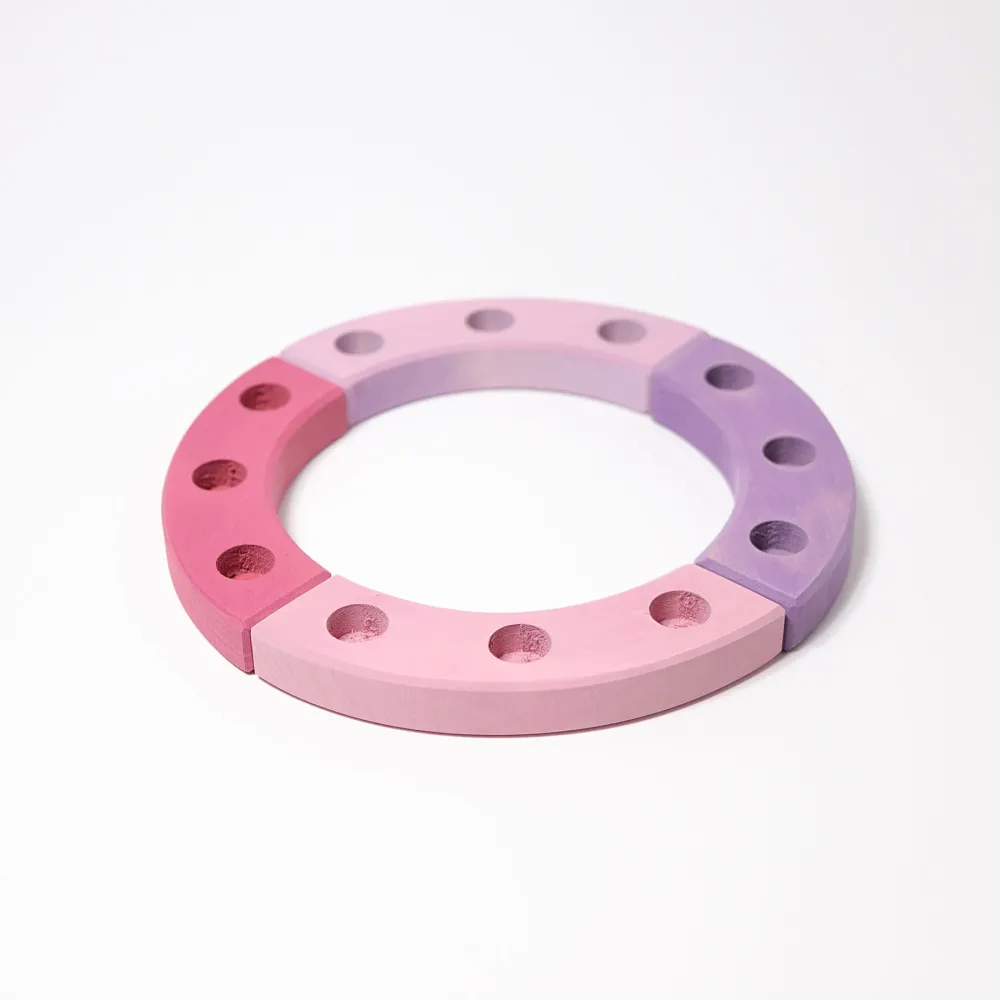 Kleiner Festtagsring Rosa-Violett