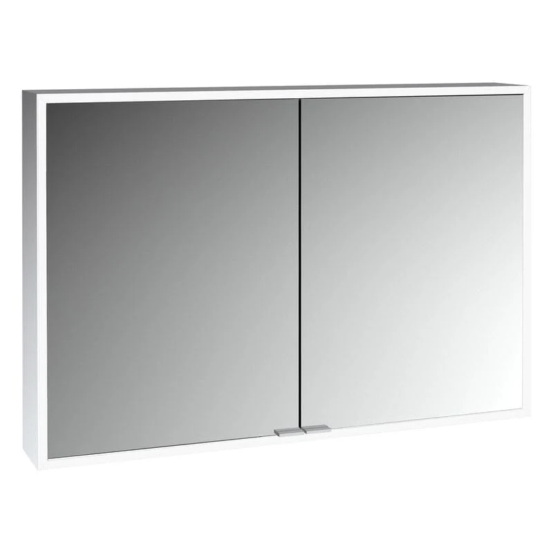 KRONENBACH Cube 2.0 Spiegelschrank 100 cm, Aufputz, 2-türig