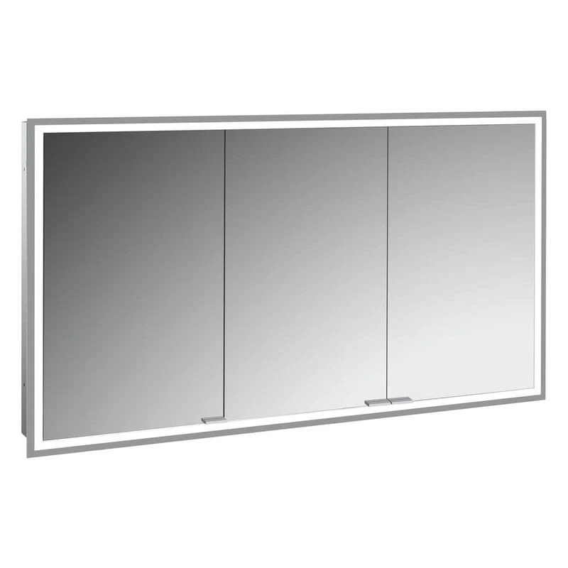 KRONENBACH Cube 2.0 Spiegelschrank 120 cm, Unterputz, 3-türig