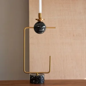 Kronleuchterfigur aus Metall