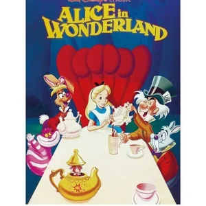Kunstdruck Alice Wonderland 1989 60x80cm