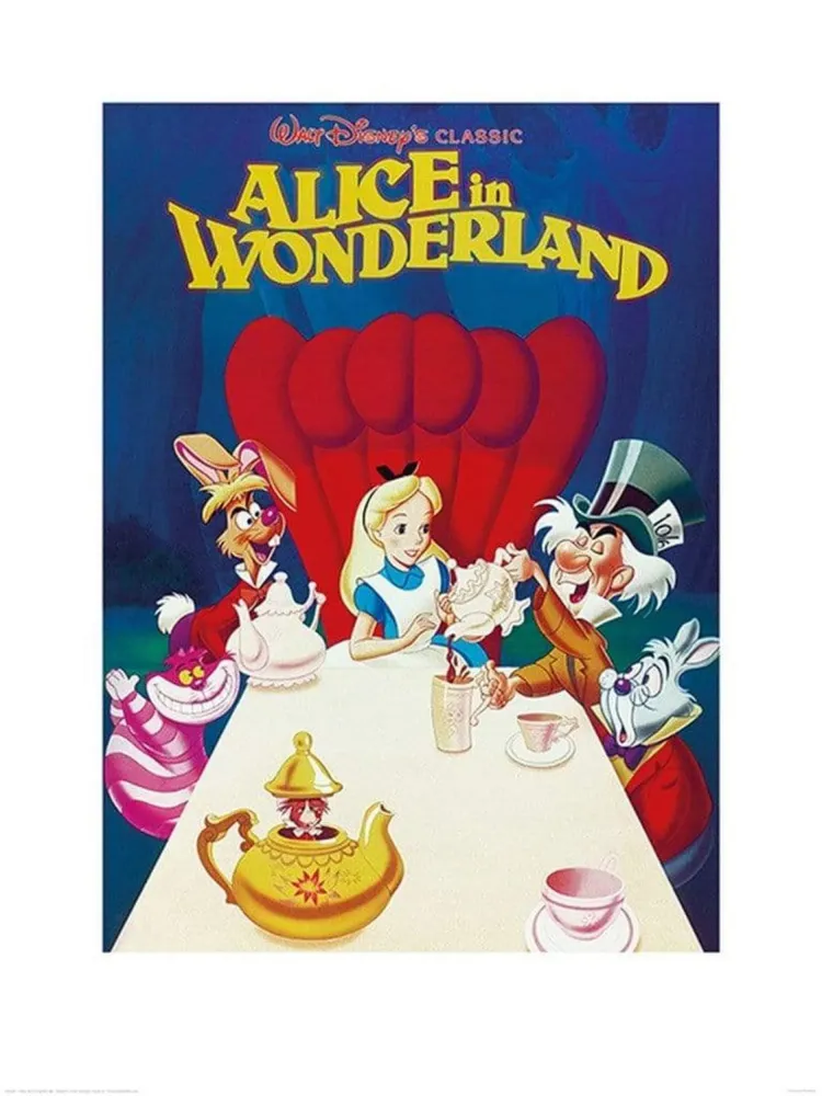 Kunstdruck Alice Wonderland 1989 60x80cm