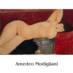 Kunstdruck Amedeo Modigliani Liegender Akt ll 50x40cm