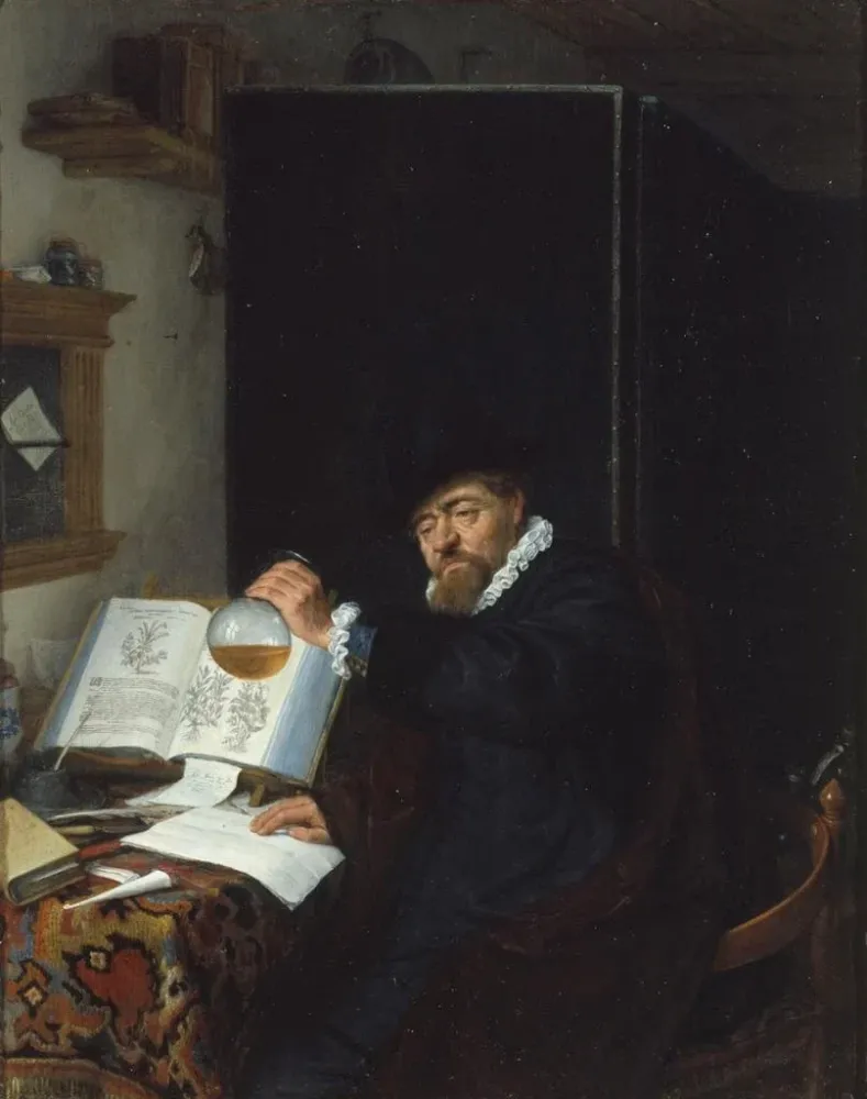 Kunstdruck Analyse L - Adriaen van Ostade | Kunstdruck