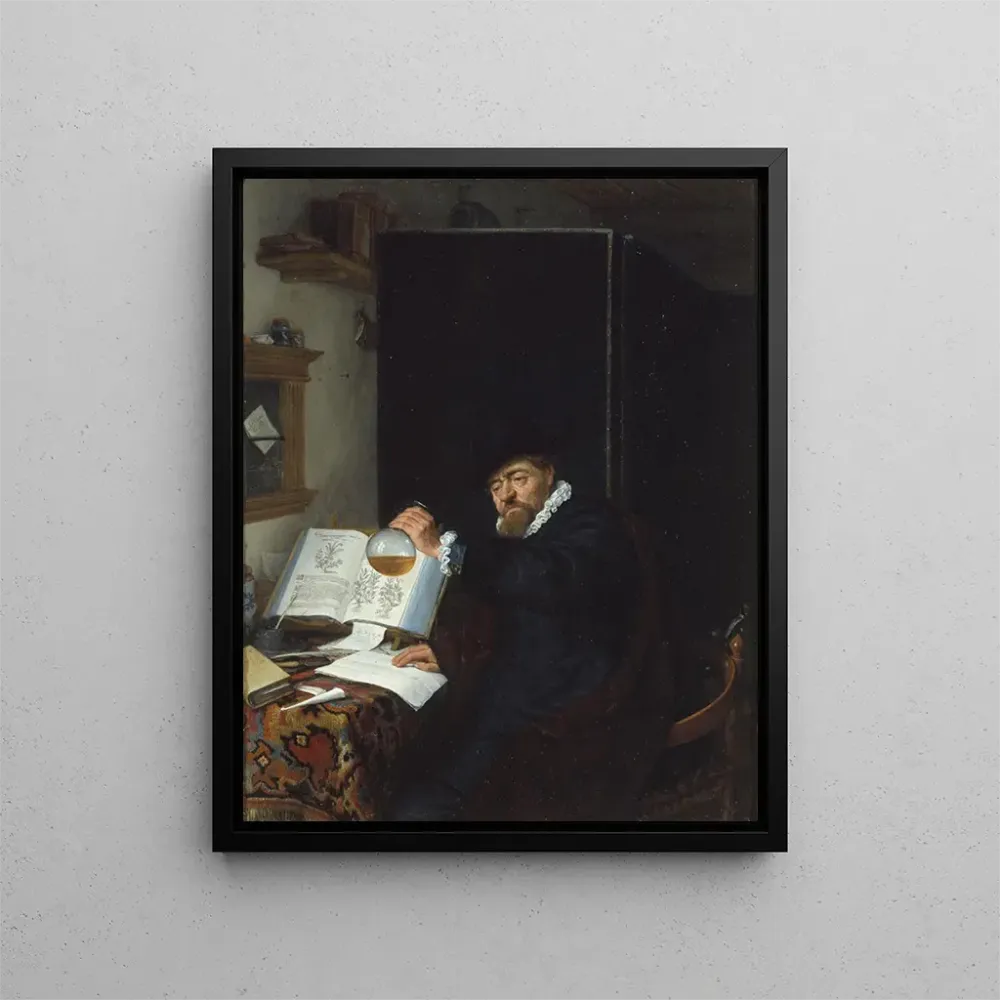 Kunstdruck Analyse L - Adriaen van Ostade | Kunstdruck