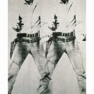 Kunstdruck Andy Warhol - Elvis 1963 Double 60x90cm