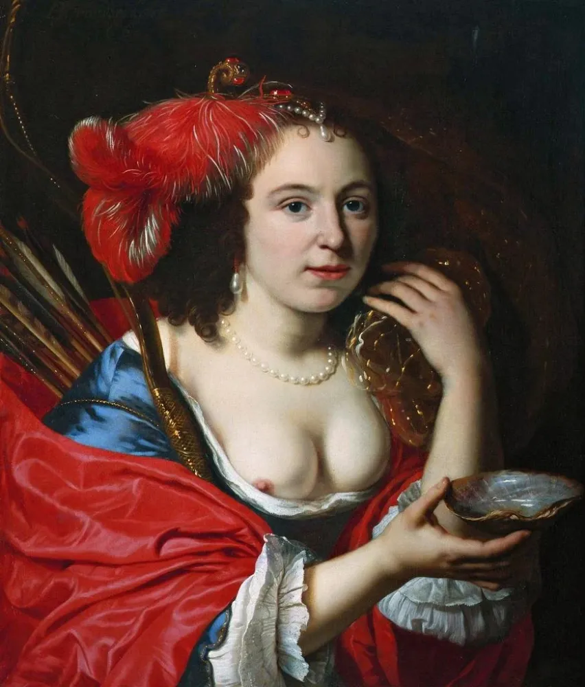 Kunstdruck Anna Du Pire As Granida - Bartholomeus van der Helst | Kunstdruck