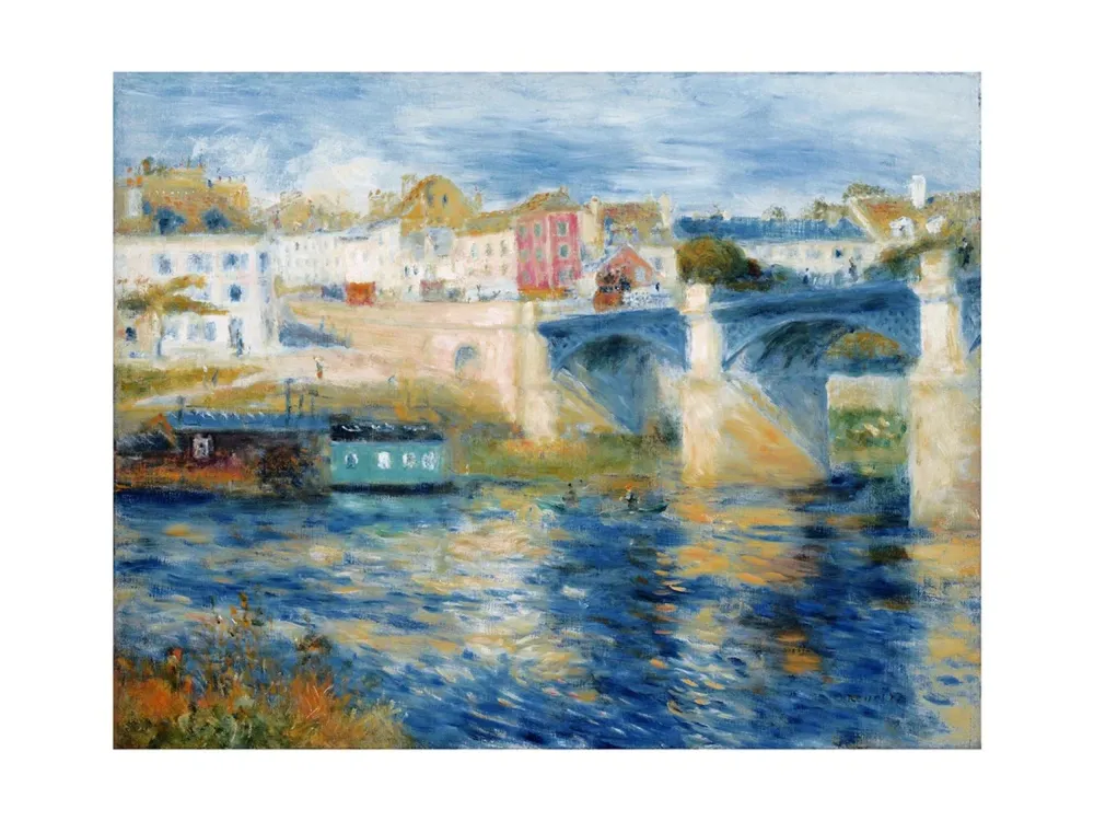 Kunstdruck Auguste Renoir - Le pont Chatu 80x60cm