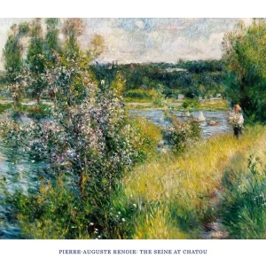 Kunstdruck Auguste Renoir - Seine at Chatou 80x60cm
